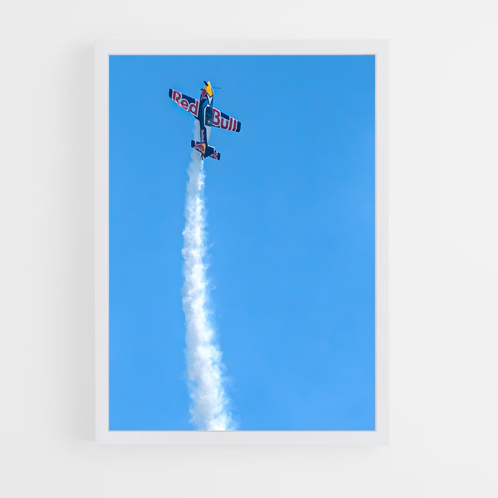 Poster Red bull hang – affiche Deltaplane (vue 3)
